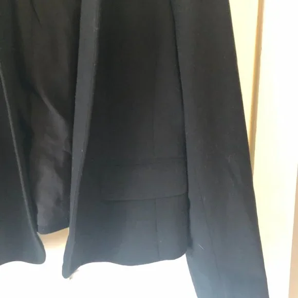 LOFT Sz 18 open-style Black blazer - Picture 4 of 6